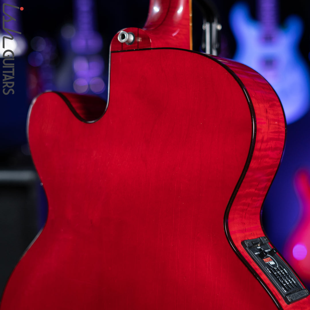 1998 Gibson EC-10 Acoustic-Electric Guitar Standard Cherry