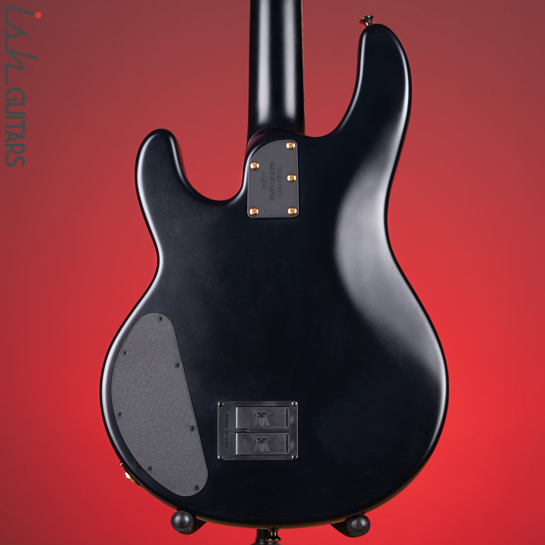 2021 Ernie Ball Music Man BFR Kingpin Stingray HH Matte Black