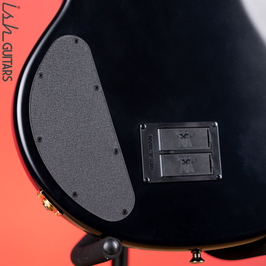 2021 Ernie Ball Music Man BFR Kingpin Stingray HH Matte Black