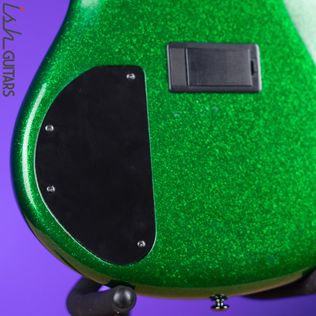 2009 Ibanez SR300 Bass Guitar Green Sparkle