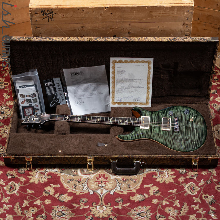 2014 PRS Private Stock Violin II Sage Smoked Burst