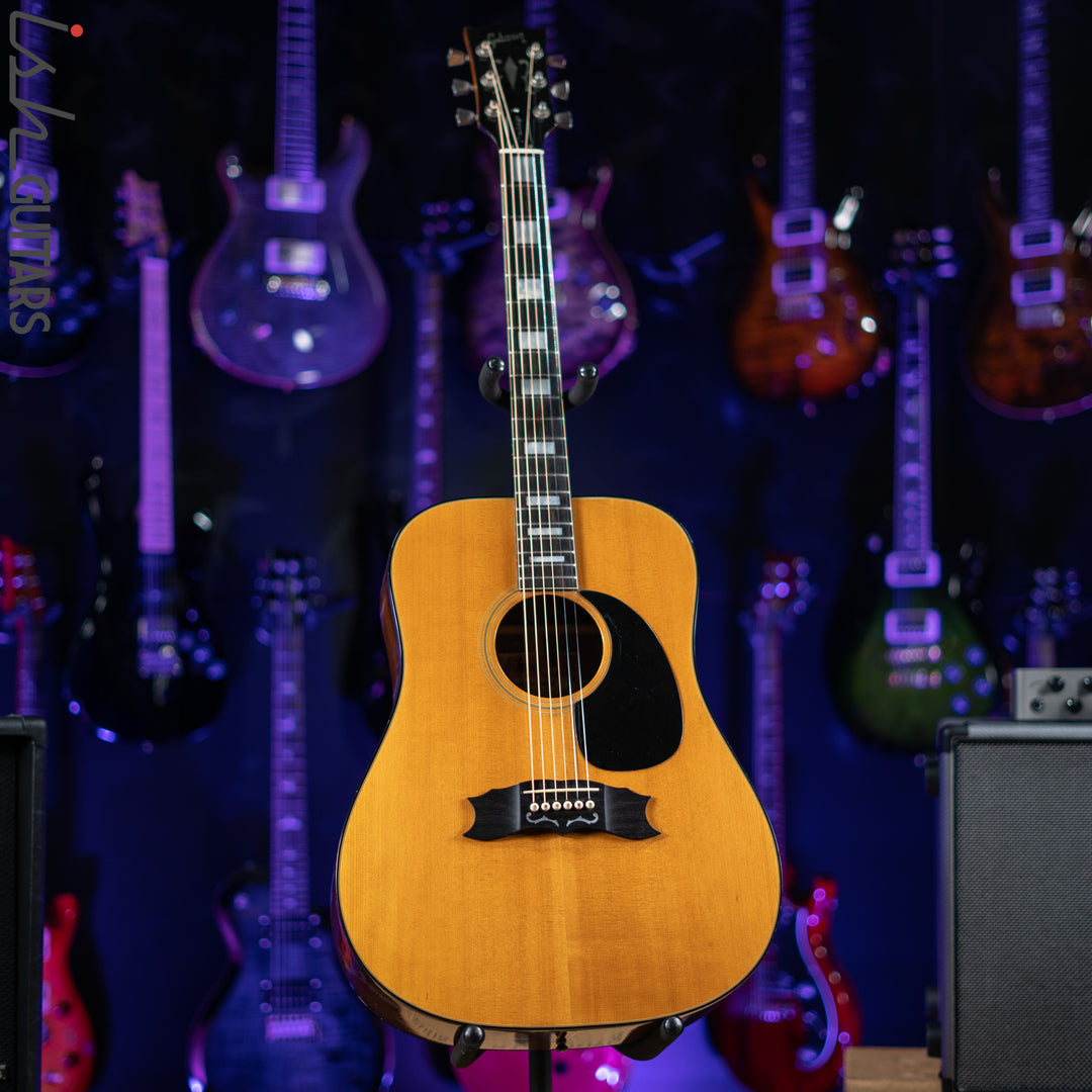 1974 Gibson Heritage Custom Acoustic Guitar Natural