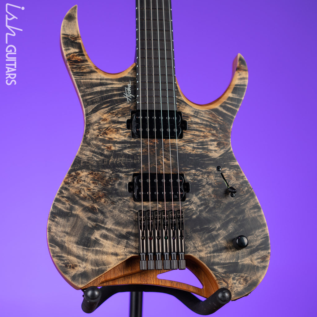 Mayones Hydra Elite 6 Trans Graphite Satine – Ish Guitars