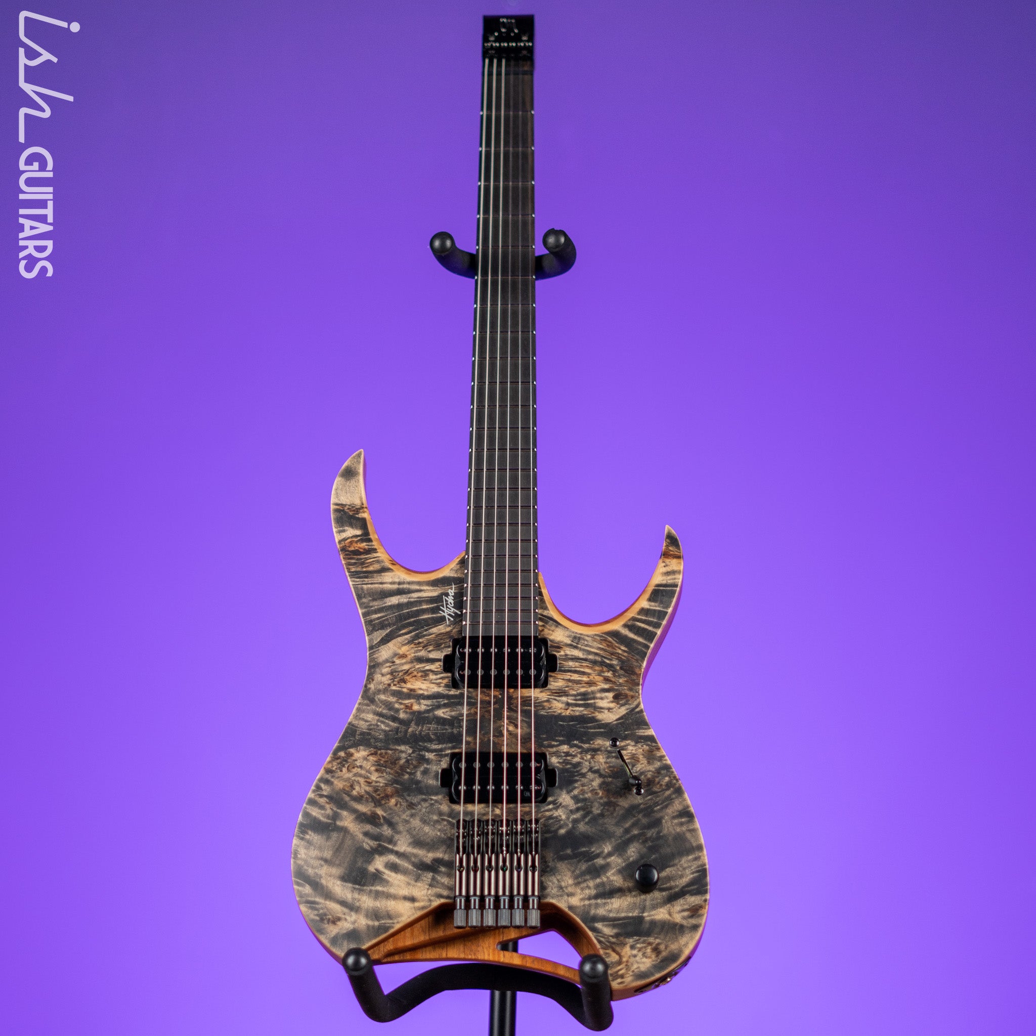 Mayones Hydra Elite 6 Trans Graphite Satine – Ish Guitars