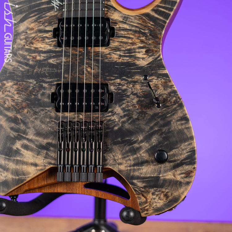 Mayones Hydra Elite 6 Trans Graphite Satine – Ish Guitars