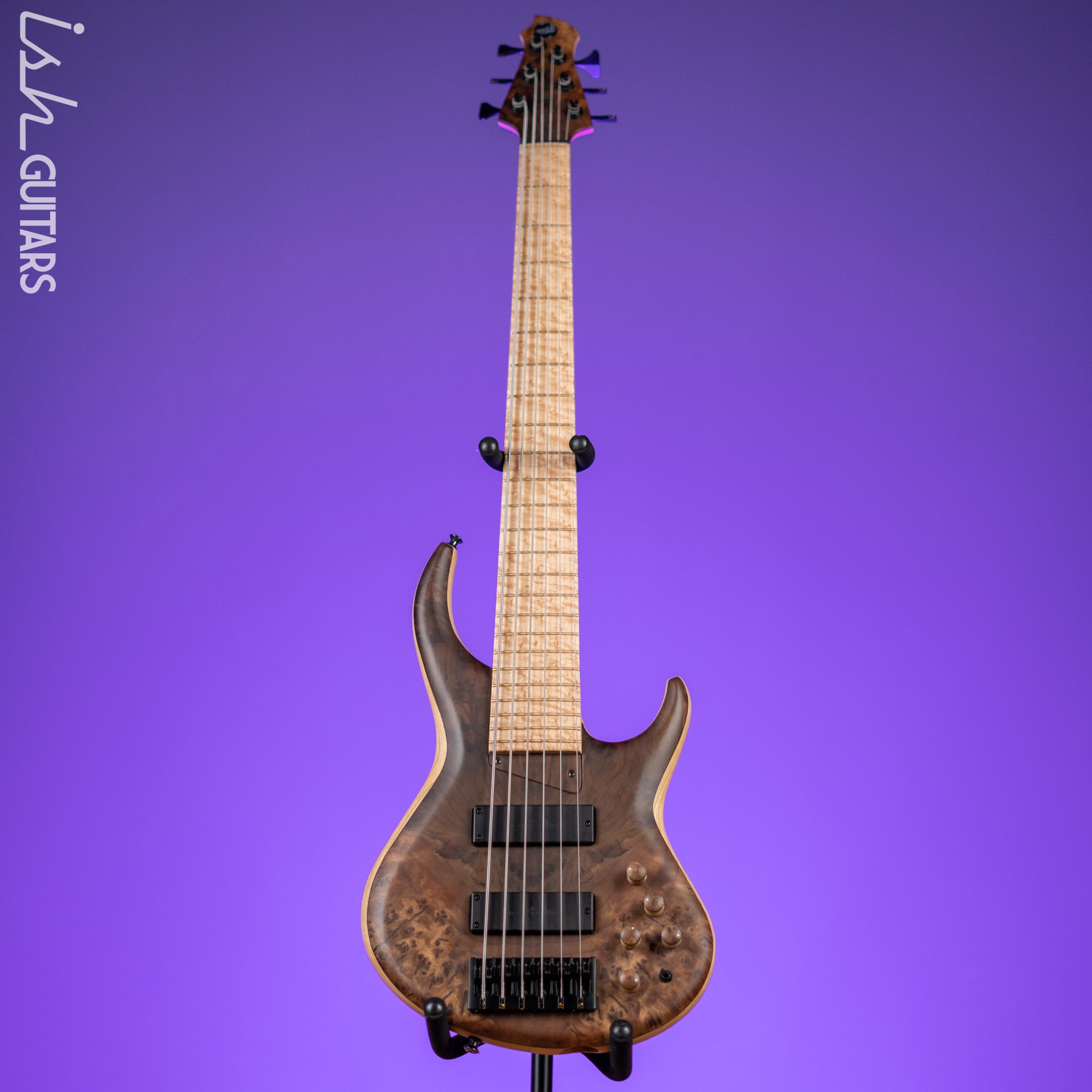 mtd 635-24 エレキベース レフティ 2020 MTD 635-24 Bass Figured Walnut Natural – Ish Guitars