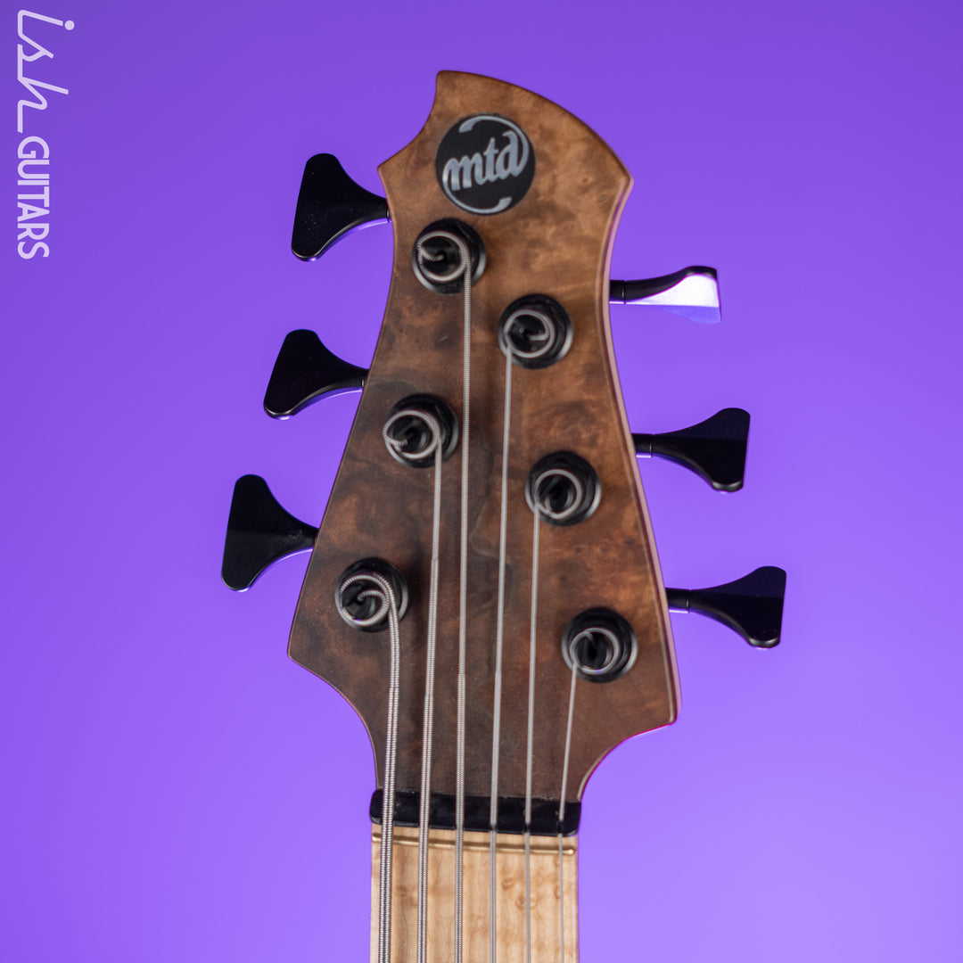 2020 MTD 635-24 Bass Figured Walnut Natural
