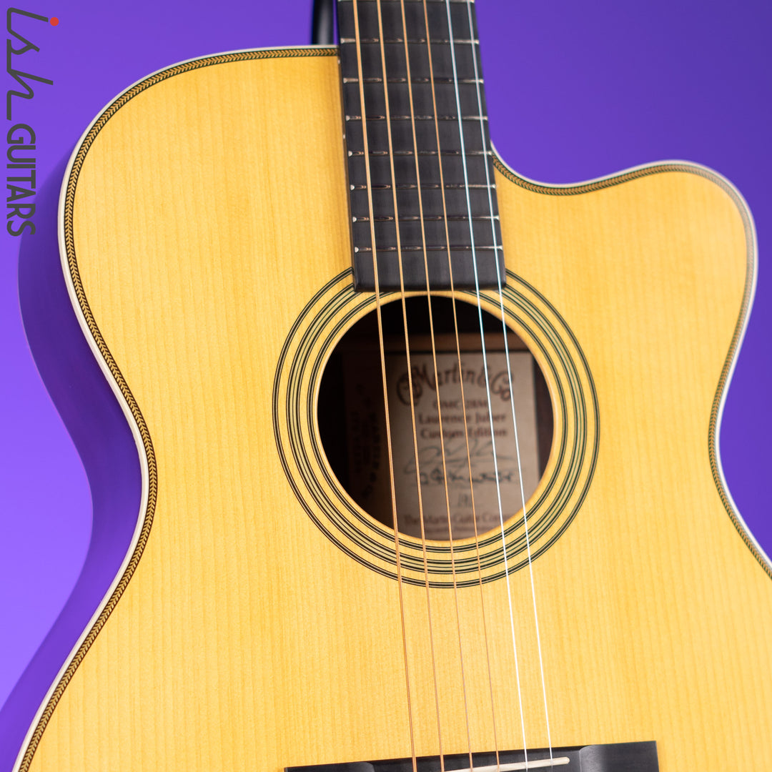 2007 Martin OMC-28M Custom Laurence Juber Natural