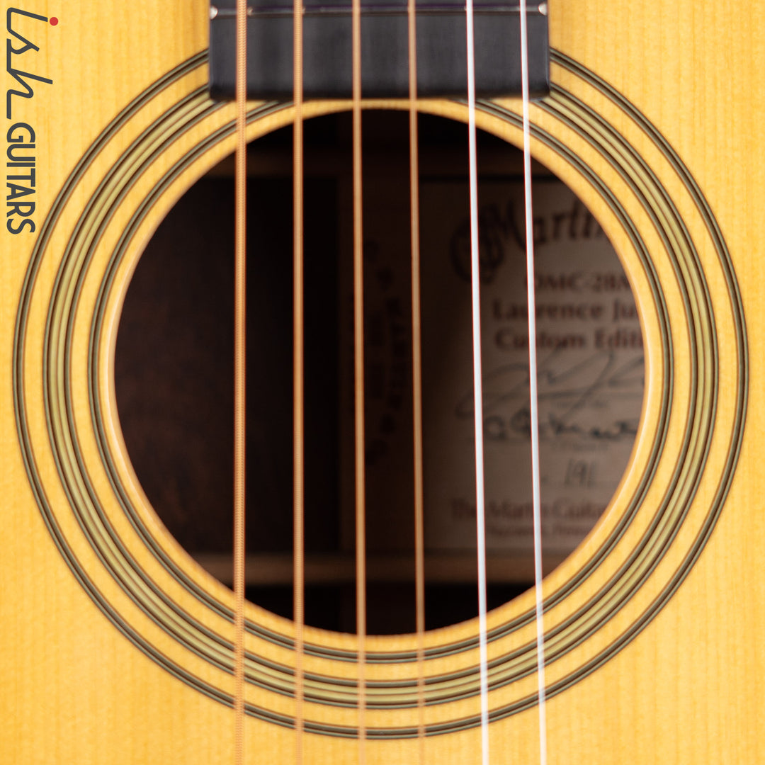 2007 Martin OMC-28M Custom Laurence Juber Natural