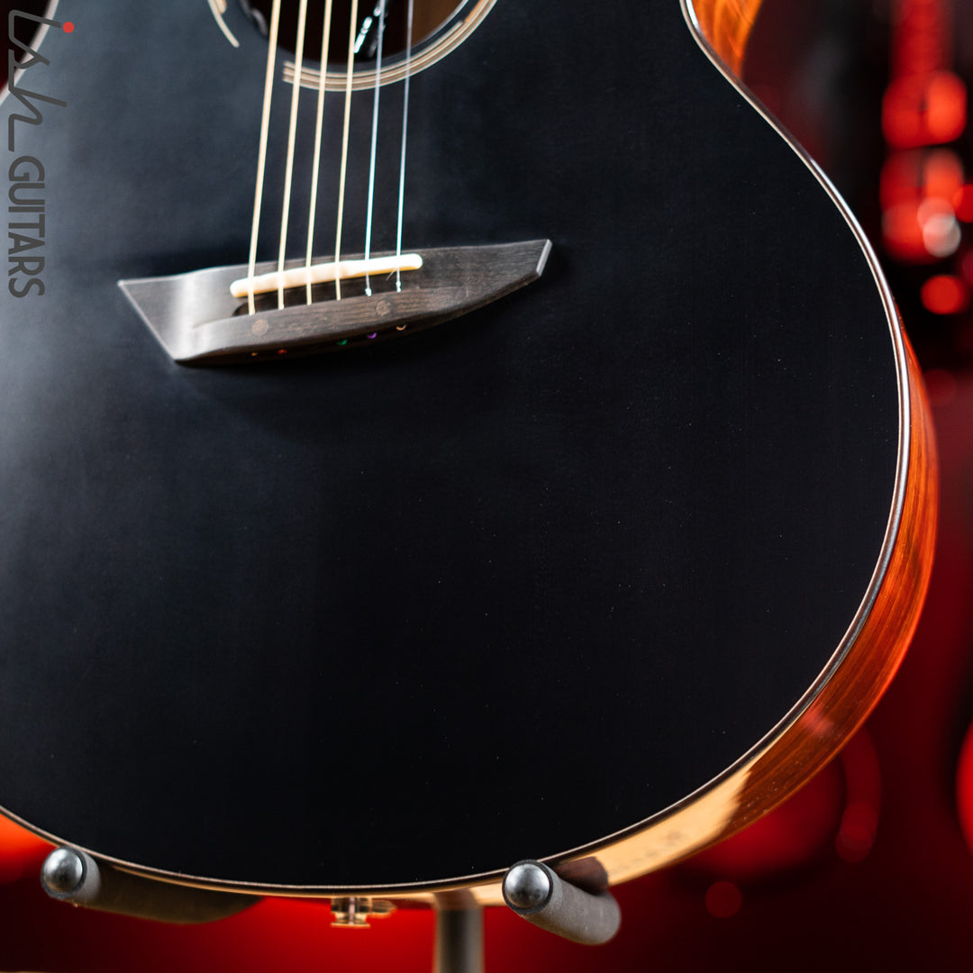 Ibanez John Gomm Signature JGM10 Acoustic-Electric Guitar Black Satin Demo