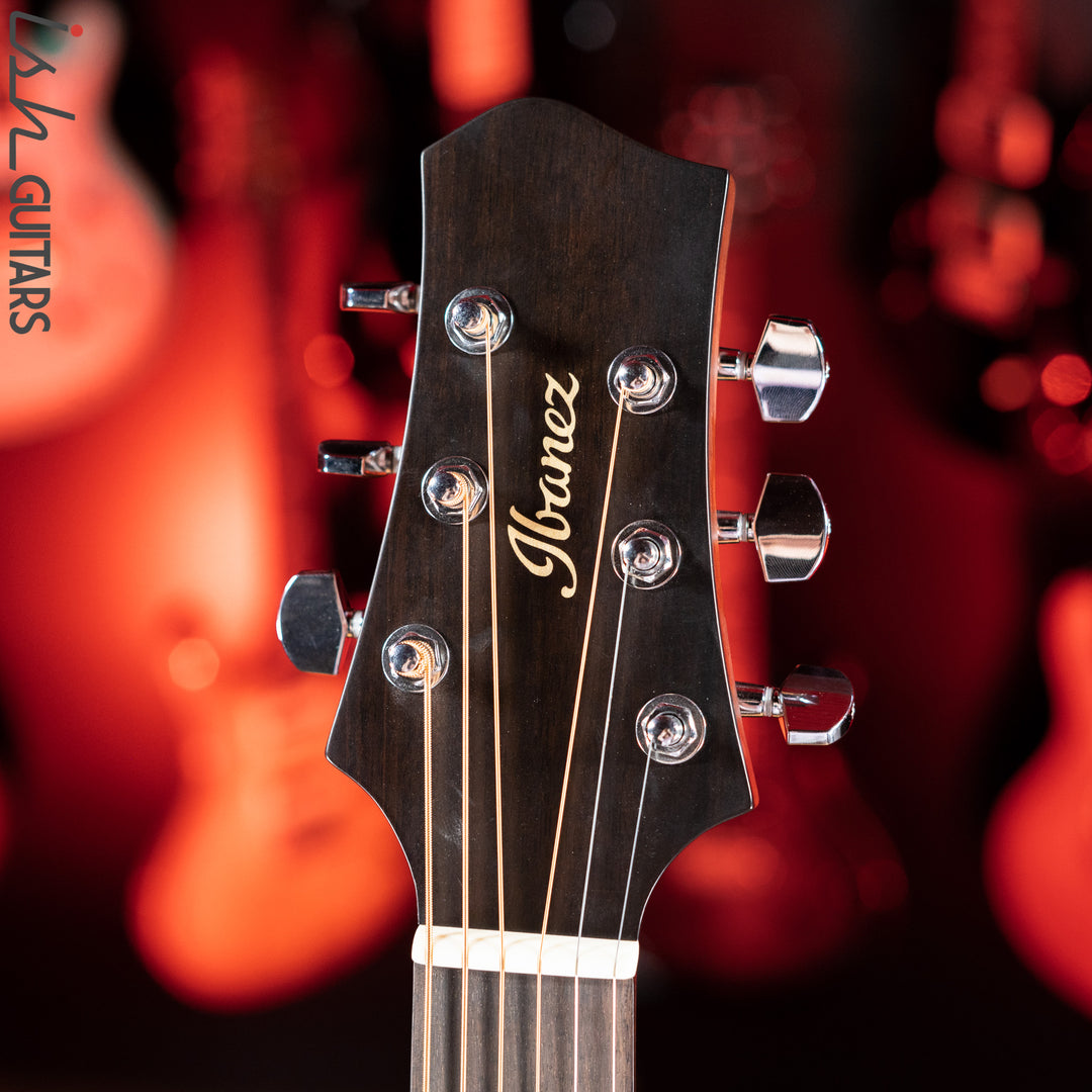Ibanez John Gomm Signature JGM10 Acoustic-Electric Guitar Black Satin Demo