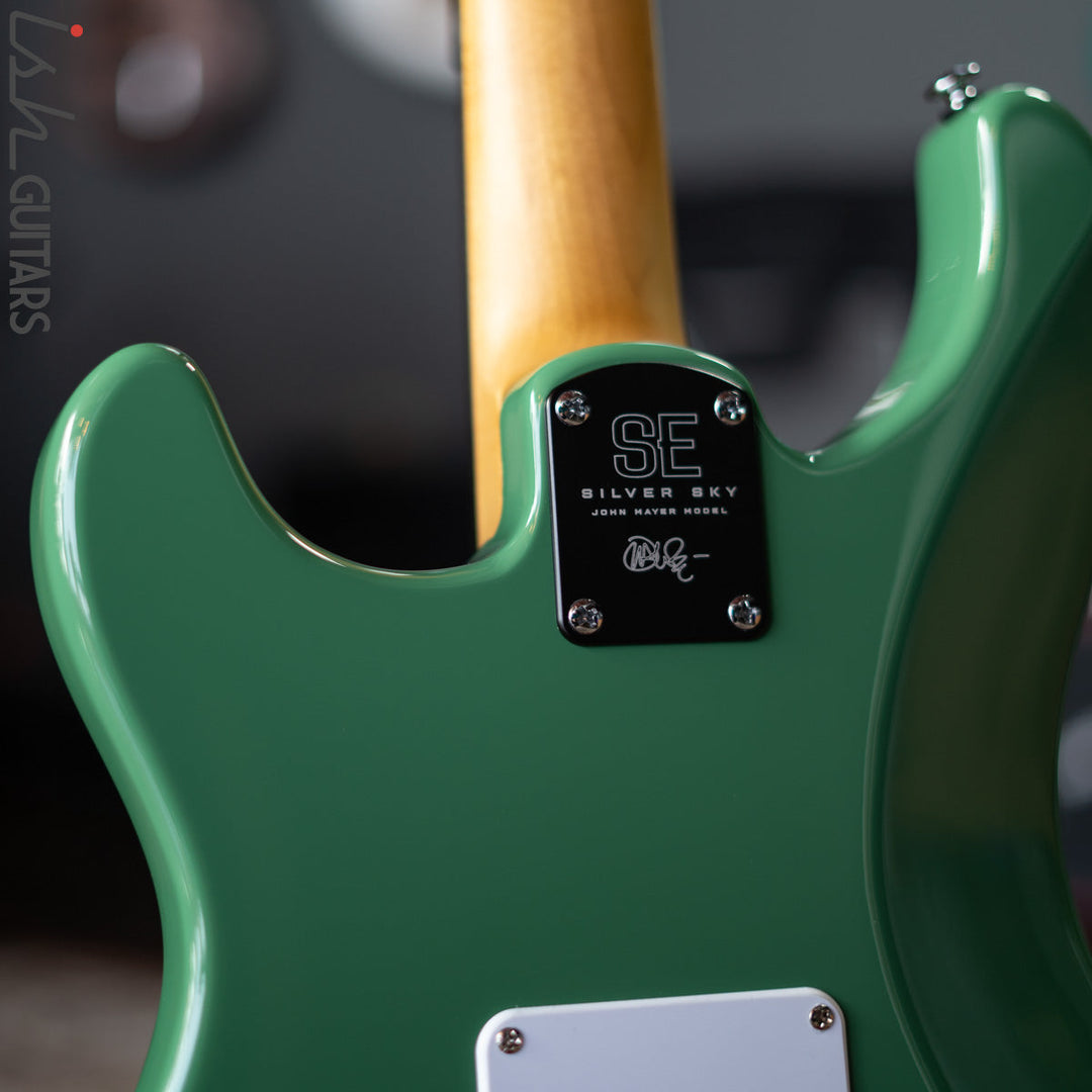 PRS SE Silver Sky Ever Green Demo