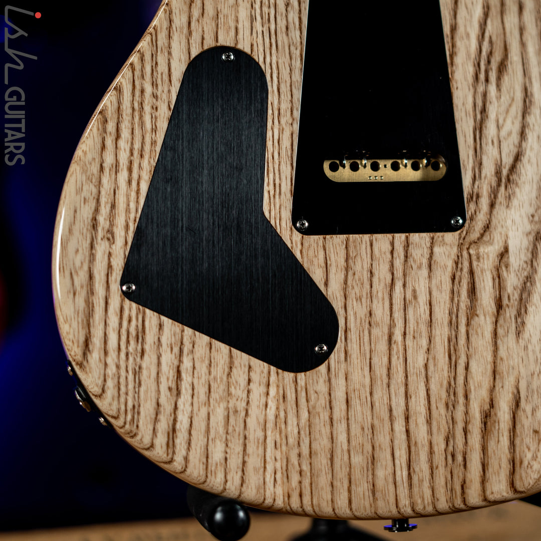 2021 PRS Wood Library Custom 24 10 Top Quilt Torrefied Maple Neck Natural Gloss