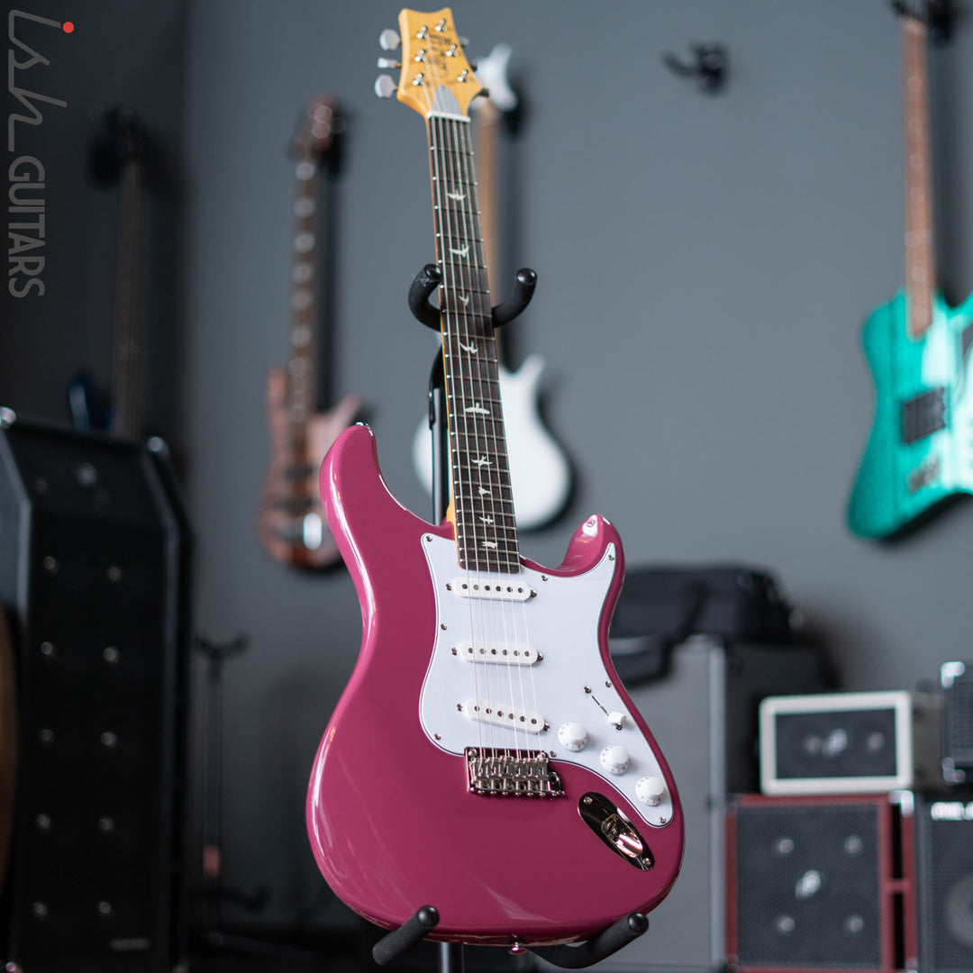 PRS SE Silver Sky Dragon Fruit Demo
