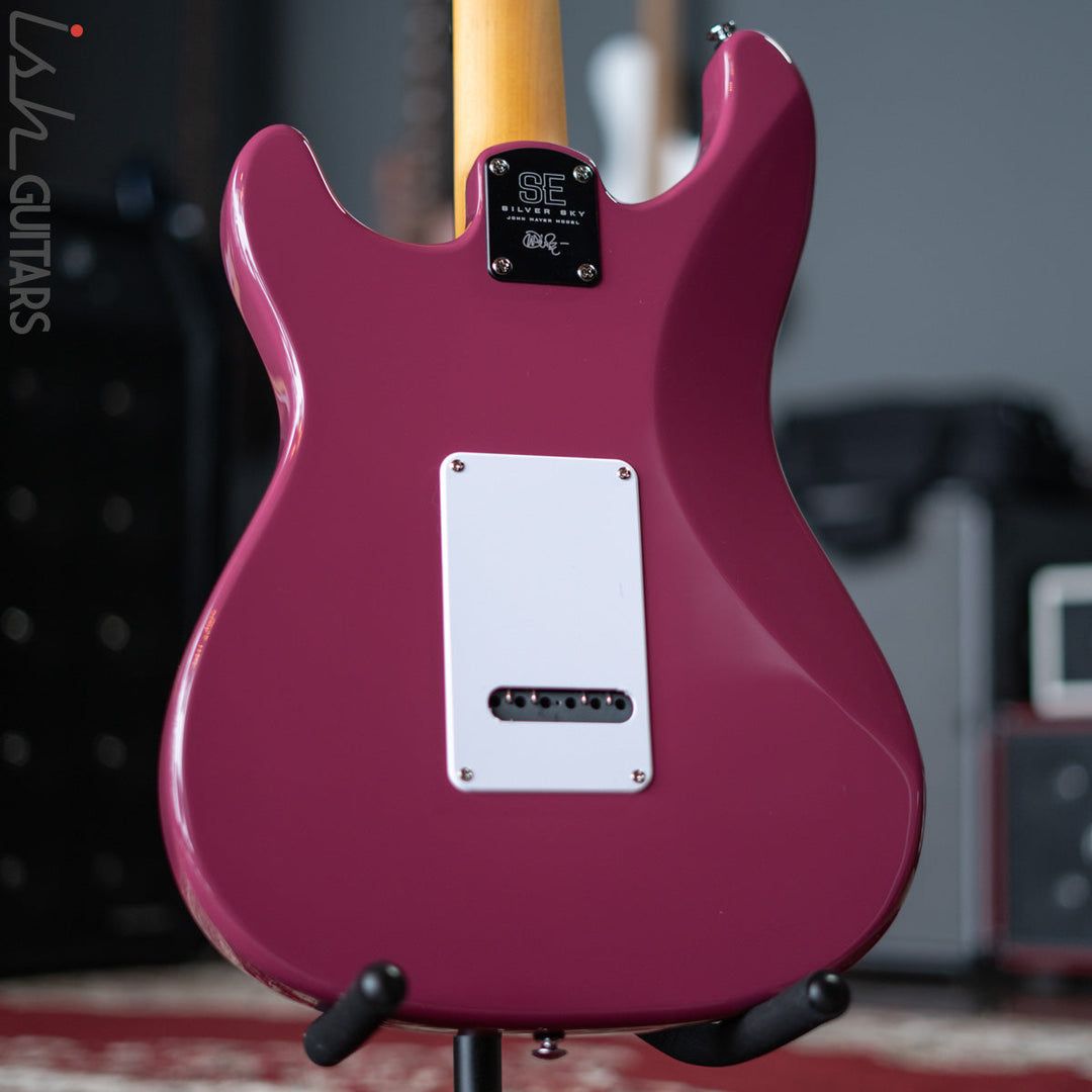 PRS SE Silver Sky Dragon Fruit Demo