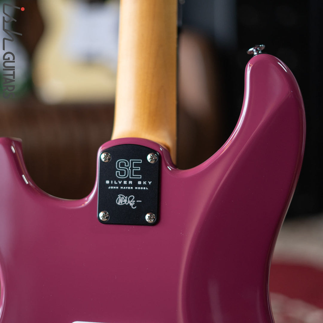 PRS SE Silver Sky Dragon Fruit Demo