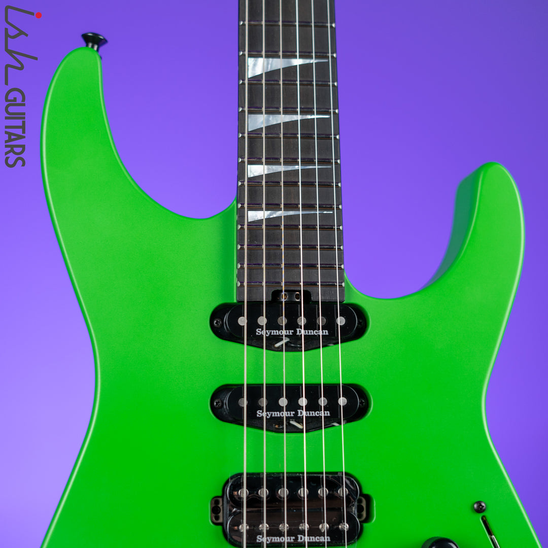 Jackson American Series Soloist SL3 Satin Slime Green Demo