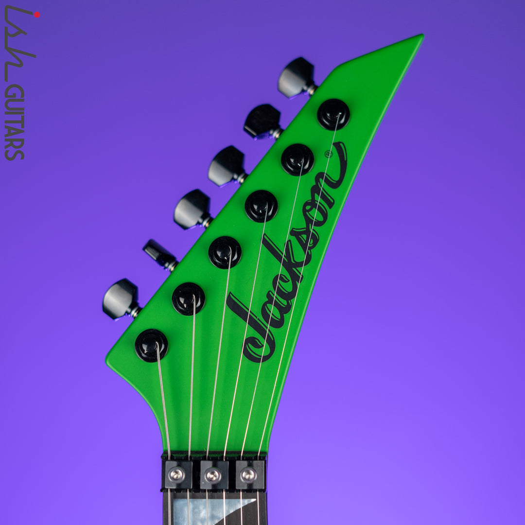 Jackson American Series Soloist SL3 Satin Slime Green Demo