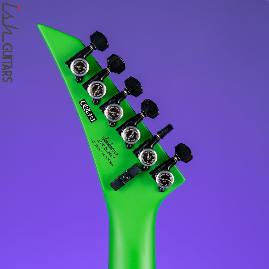 Jackson American Series Soloist SL3 Satin Slime Green Demo