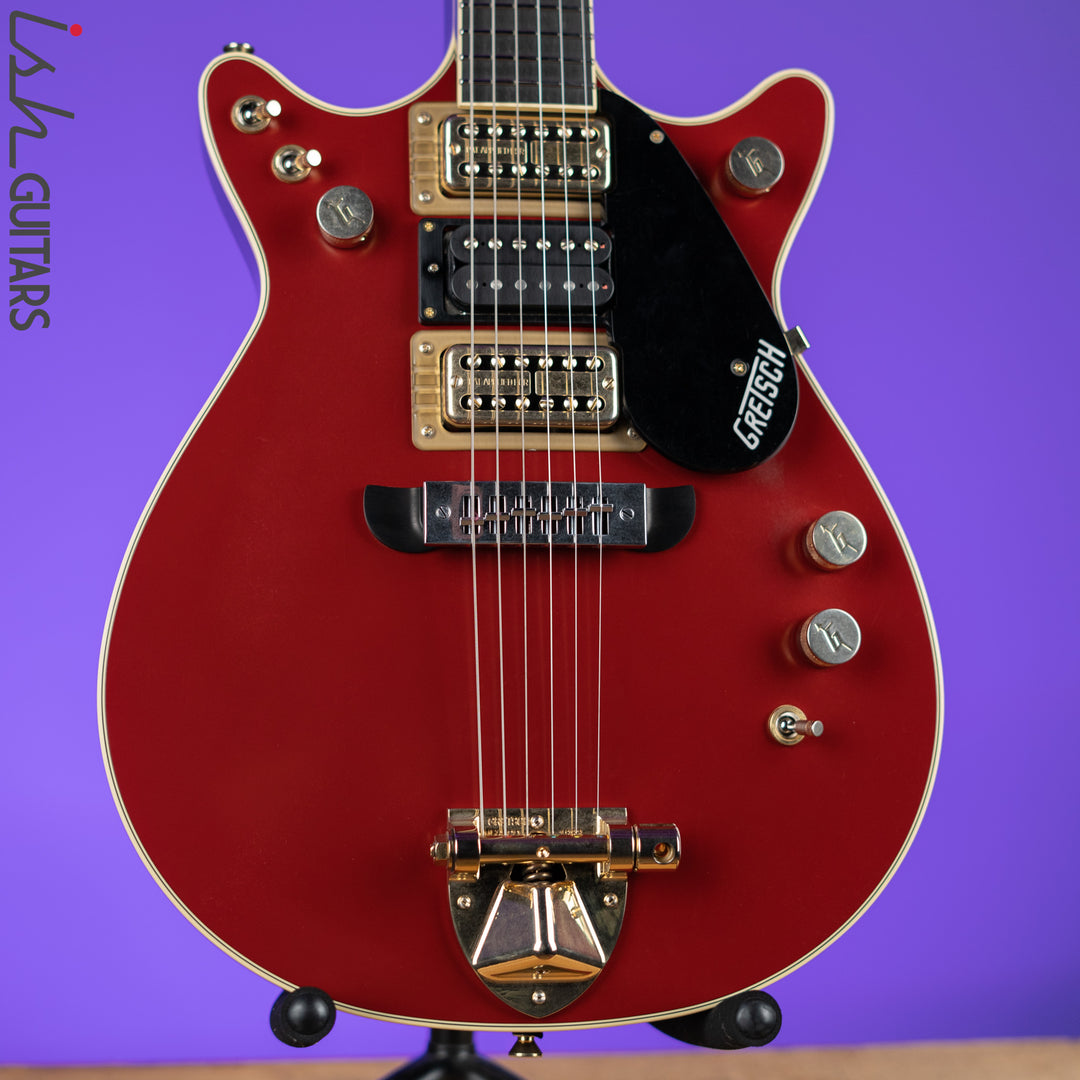 Gretsch G6131G Malcom Young LTD Raw Jet Vintage Firebird Red - *Lightly Aged* Demo