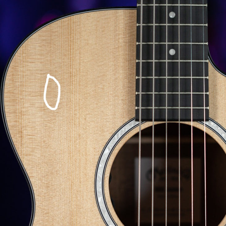 Martin 000CJr-10E Acoustic-Electric Natural Satin - Blemished
