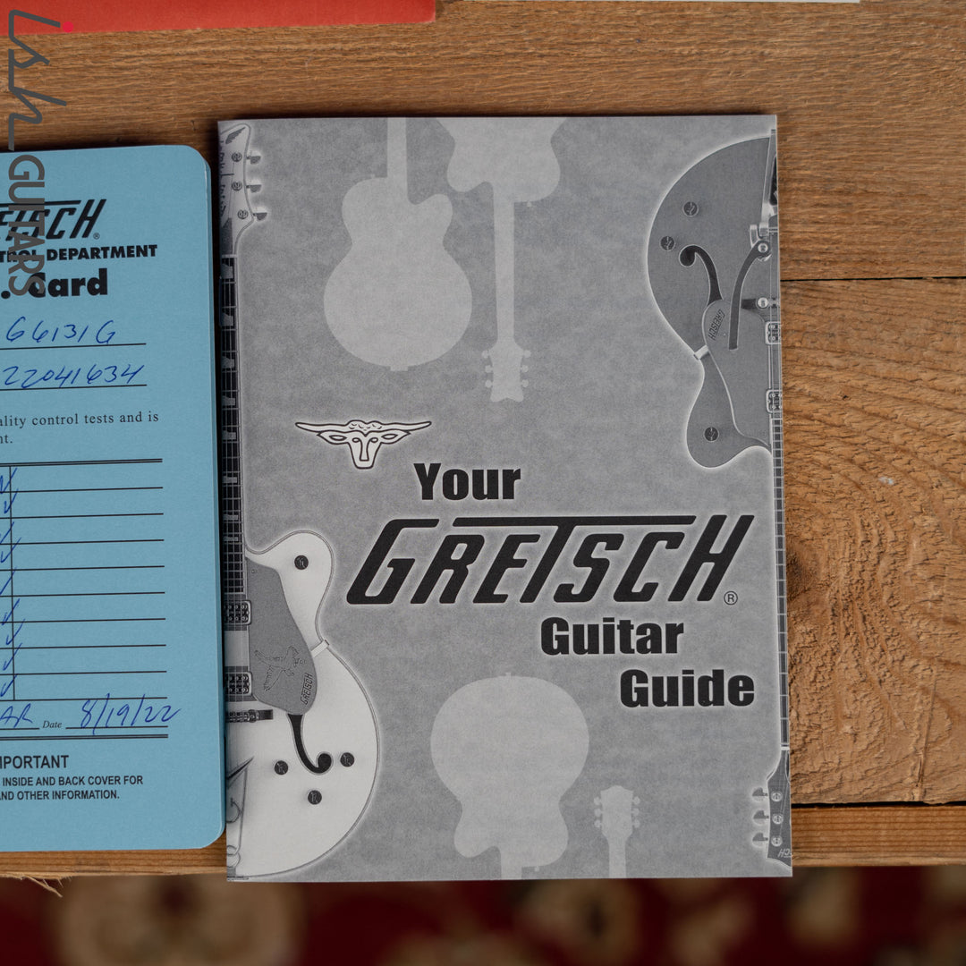 Gretsch G6131G Malcom Young LTD Raw Jet Vintage Firebird Red - *Lightly Aged* Demo