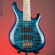 PRS Grainger 5-String Bass 10-Top Cobalt Blue