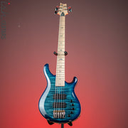 PRS Grainger 5-String Bass 10-Top Cobalt Blue