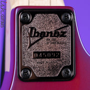 Ibanez RG550 Genesis Collection Electric Guitar Purple Neon