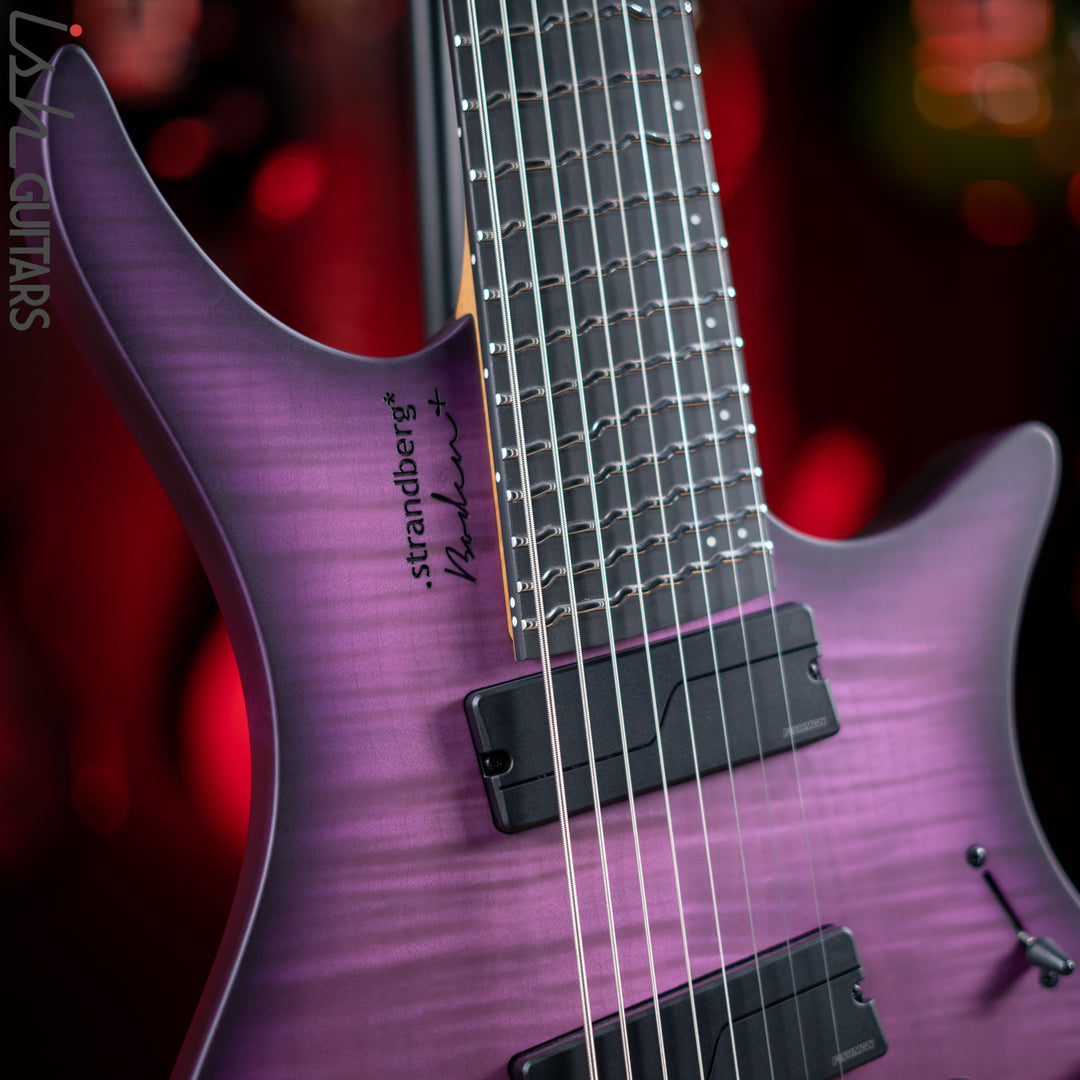 Strandberg Boden+ NX 8 True Temperament Twilight Purple Demo