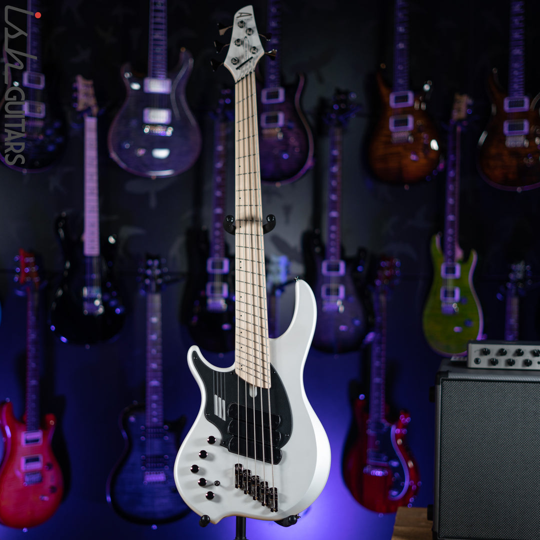 Dingwall NG-3 5-String Bass Left Handed Ducati White