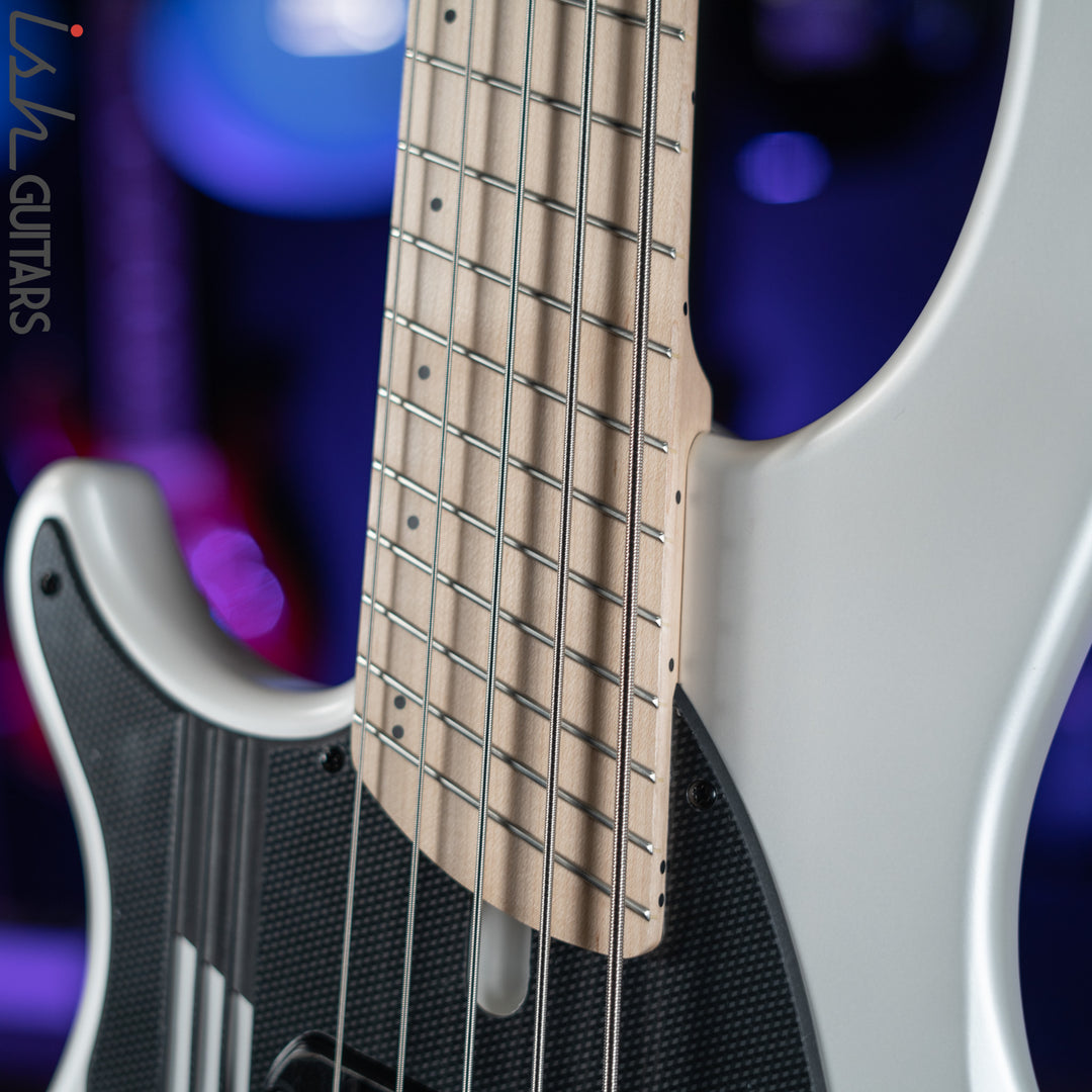 Dingwall NG-3 5-String Bass Left Handed Ducati White