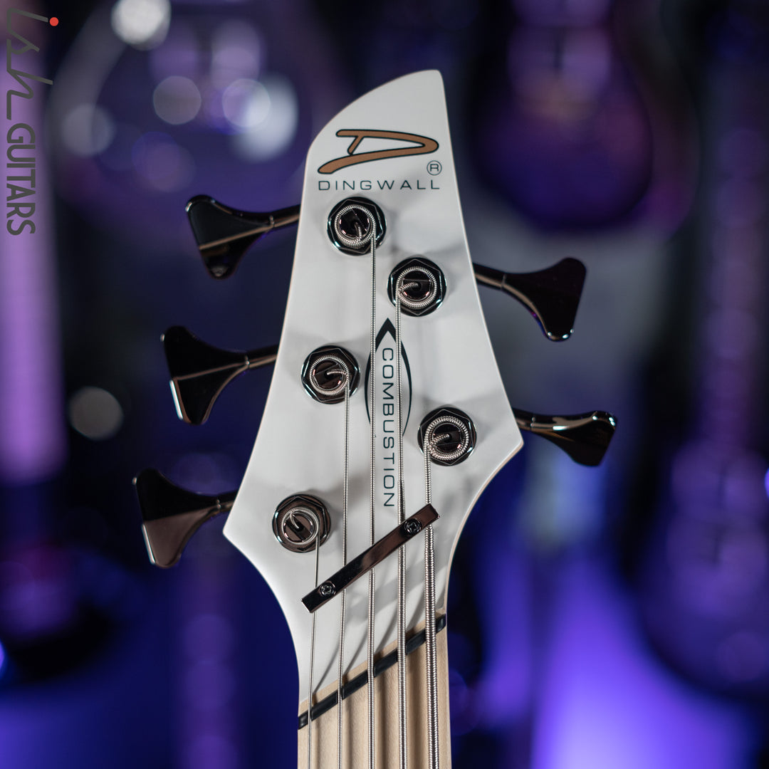 Dingwall NG-3 5-String Bass Left Handed Ducati White