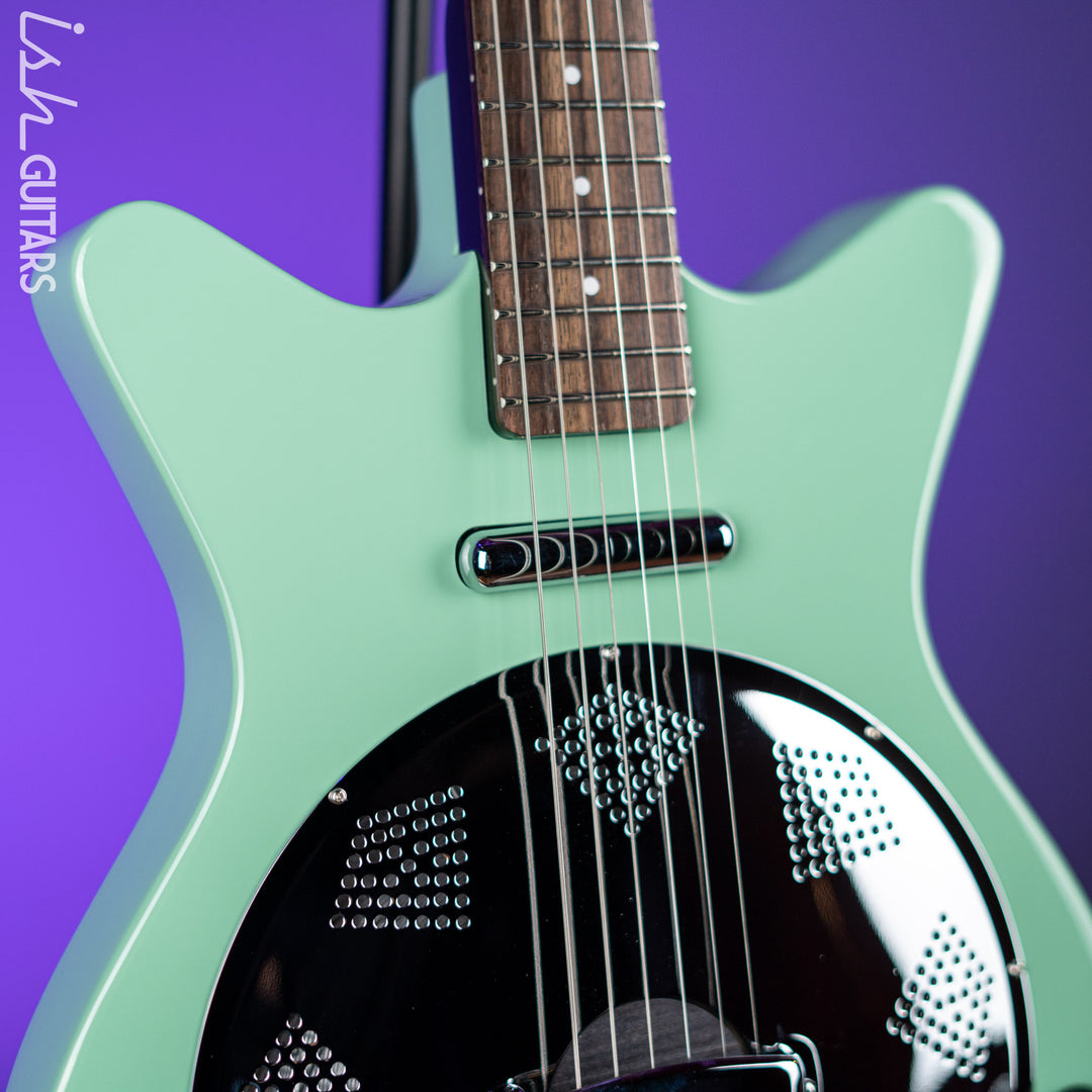 Danelectro '59 Resonator Electric Guitar Vintage Aqua – Ish Guitars