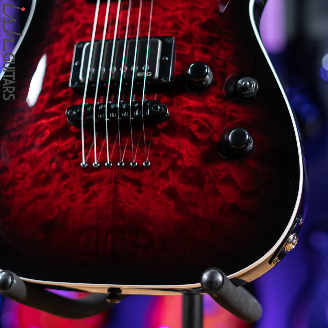 ESP E-II Horizon NT-II See Thru Black Cherry Sunburst