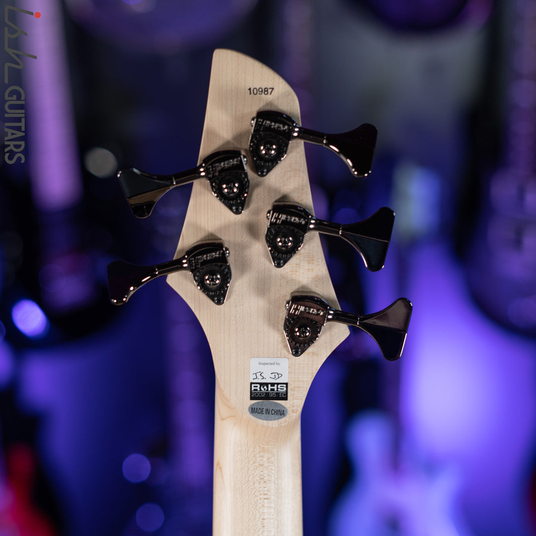 Dingwall NG-3 5-String Bass Left Handed Ducati White