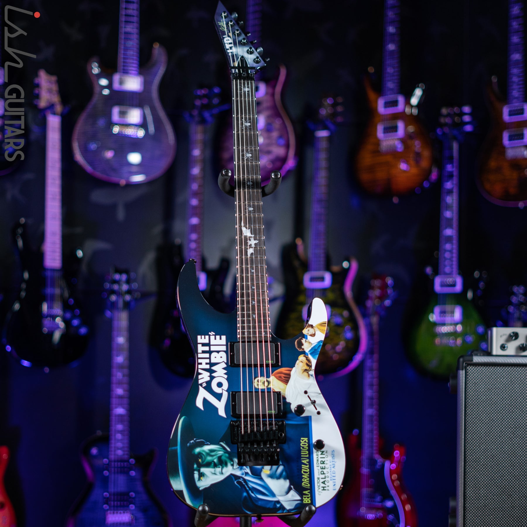 ESP LTD KH-WZ Kirk Hammett Signature White Zombie – Ish Guitars