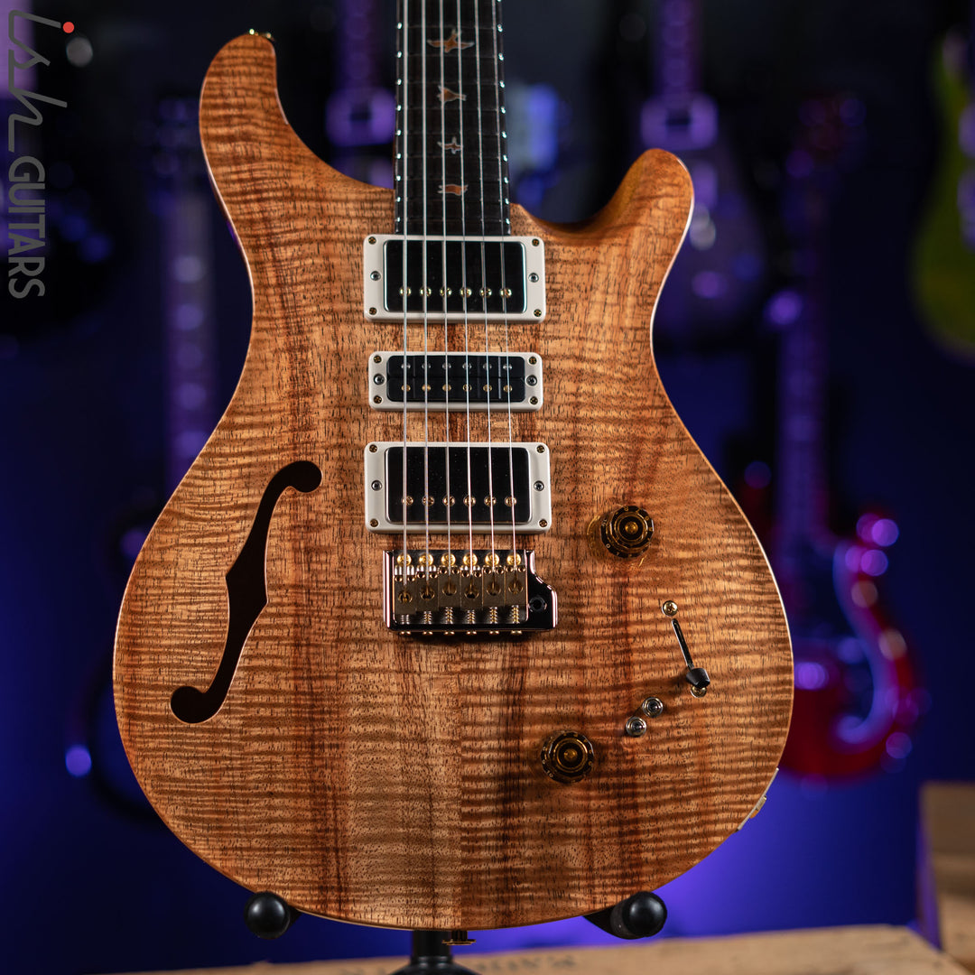 2020 PRS Special Semi-Hollow Private Stock Natural Koa