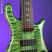 Spector USA NS-6 6-String Bass Blue Green Algae