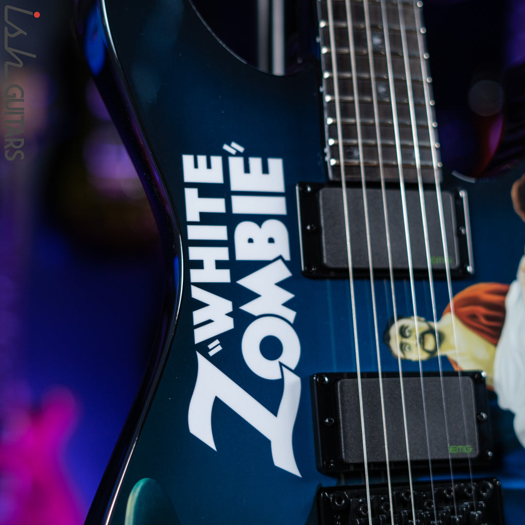 ESP LTD KH-WZ Kirk Hammett Signature White Zombie