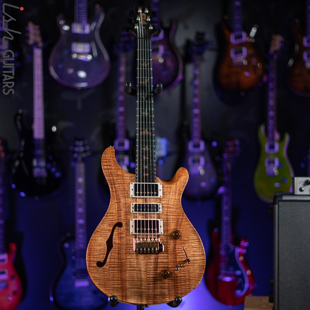 2020 PRS Special Semi-Hollow Private Stock Natural Koa