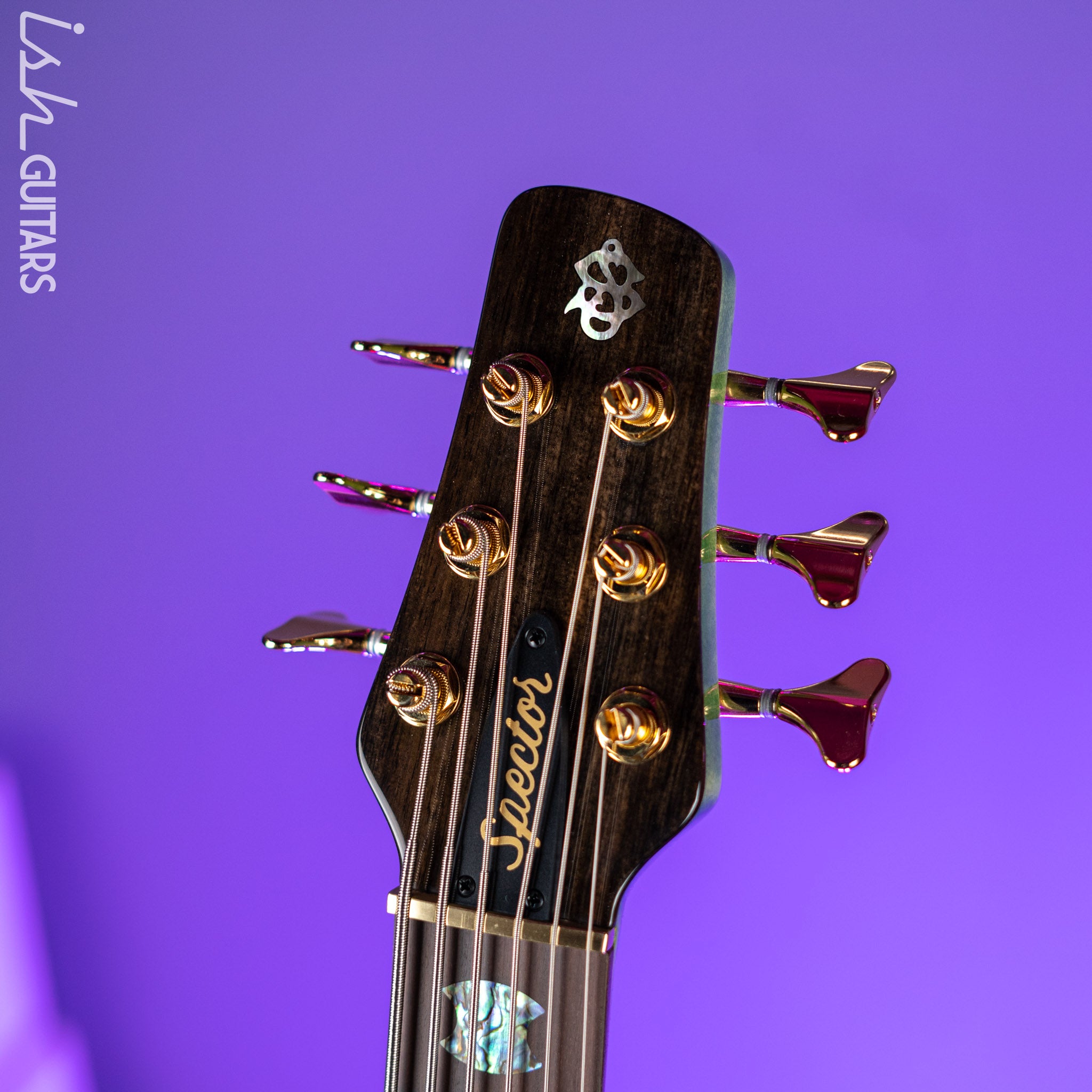 Spector USA NS-6 6-String Bass Blue Green Algae – Ish Guitars