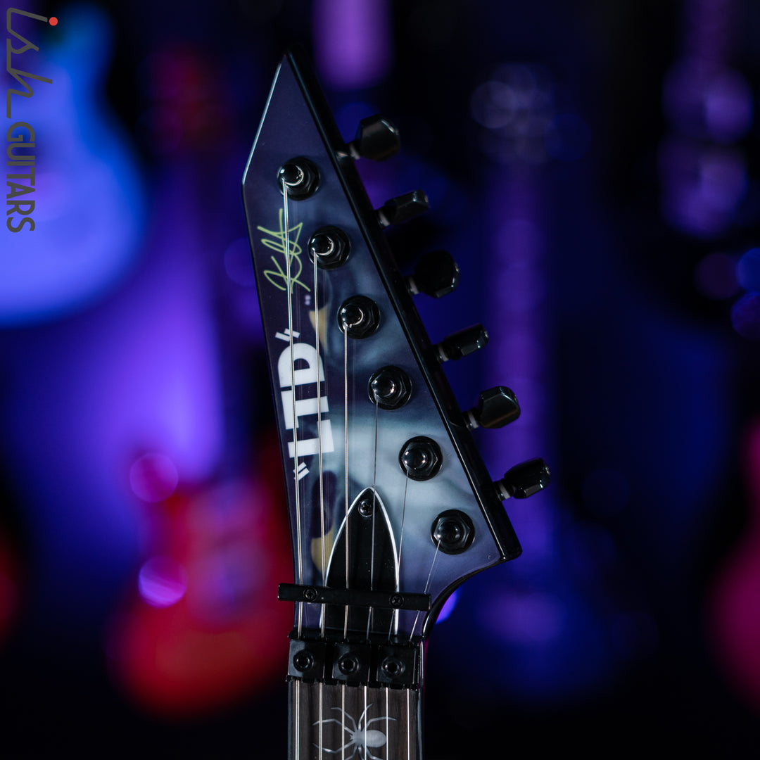 ESP LTD KH-WZ Kirk Hammett Signature White Zombie