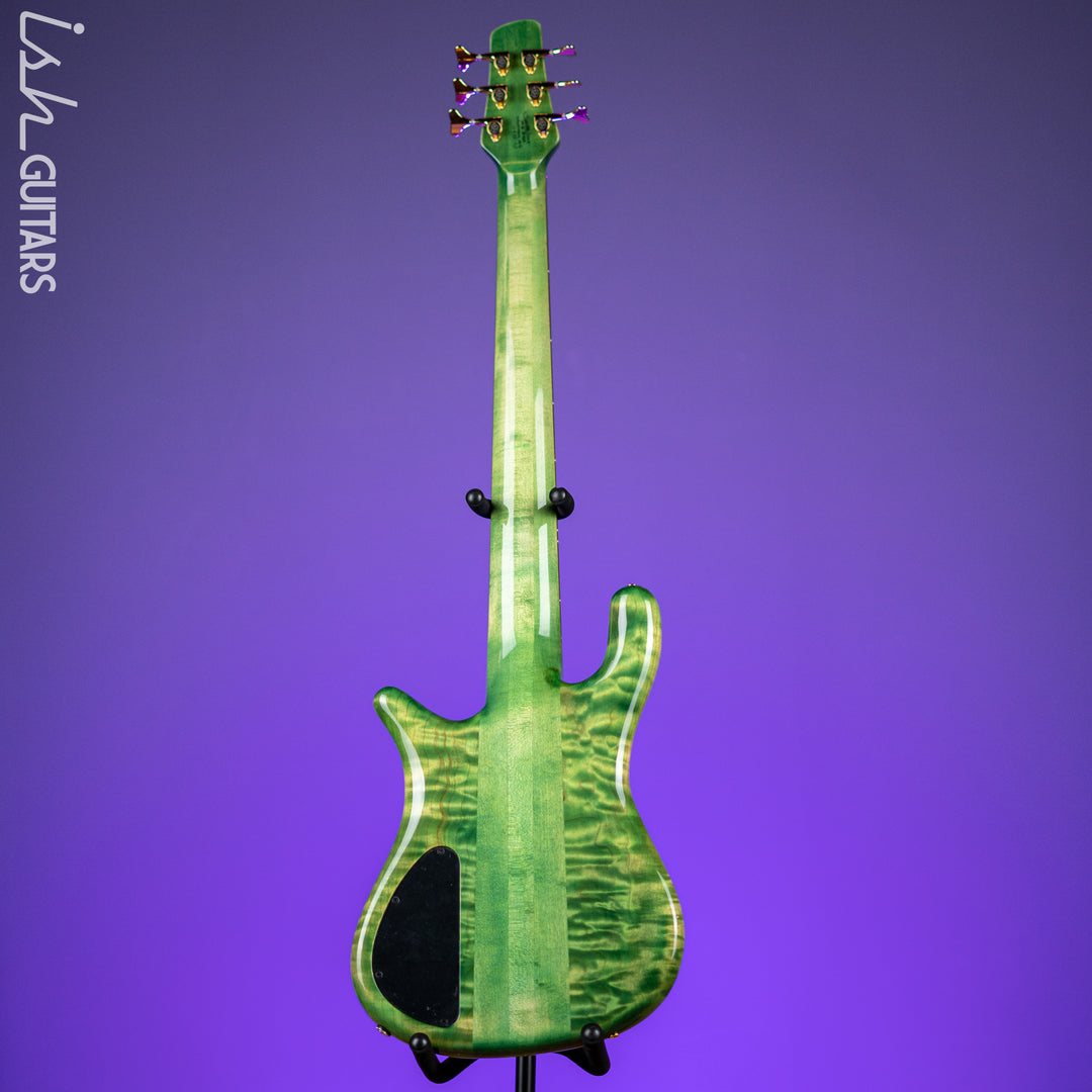 Spector USA NS-6 6-String Bass Blue Green Algae