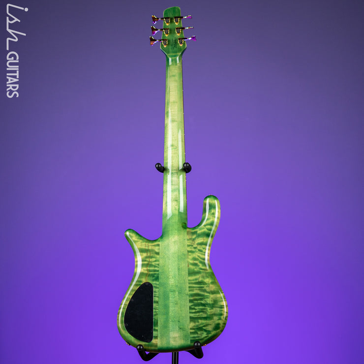 Spector USA NS-6 6-String Bass Blue Green Algae