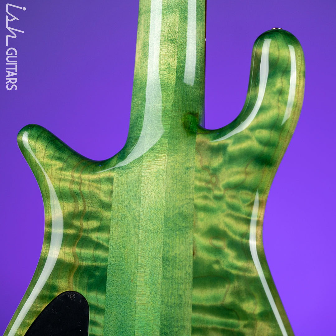 Spector USA NS-6 6-String Bass Blue Green Algae