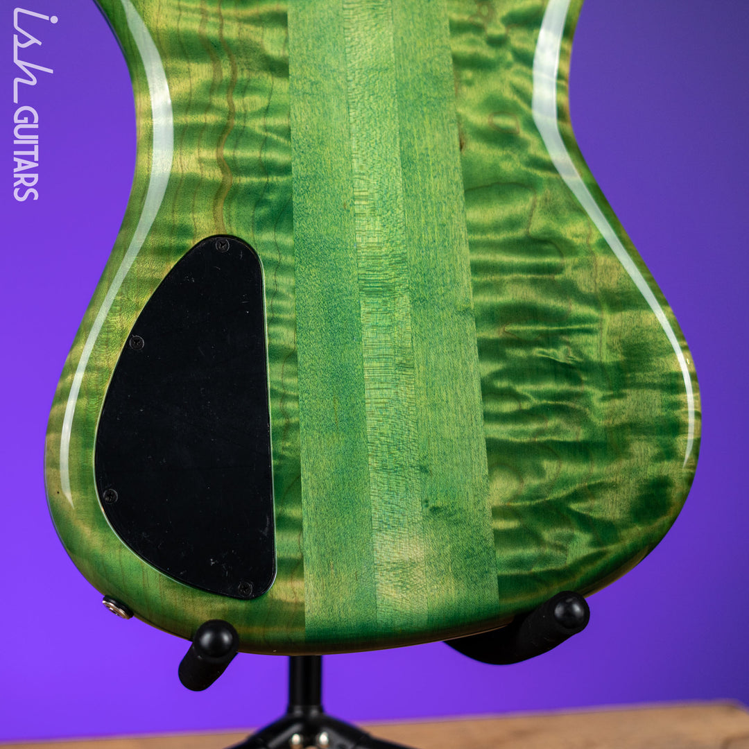 Spector USA NS-6 6-String Bass Blue Green Algae