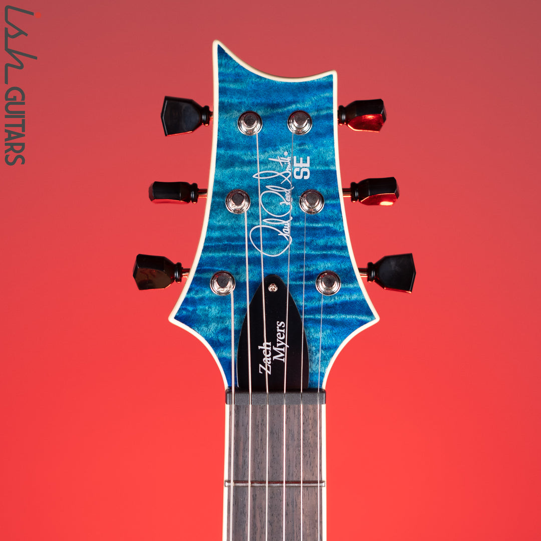 PRS SE Zach Myers Electric Guitar Myers Blue (Signed by Zach Myers!)