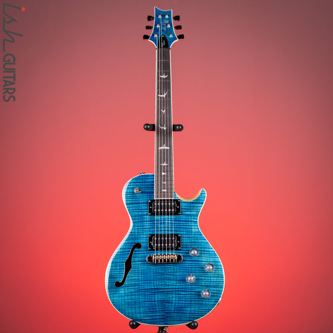 PRS SE Zach Myers Electric Guitar Myers Blue Demo