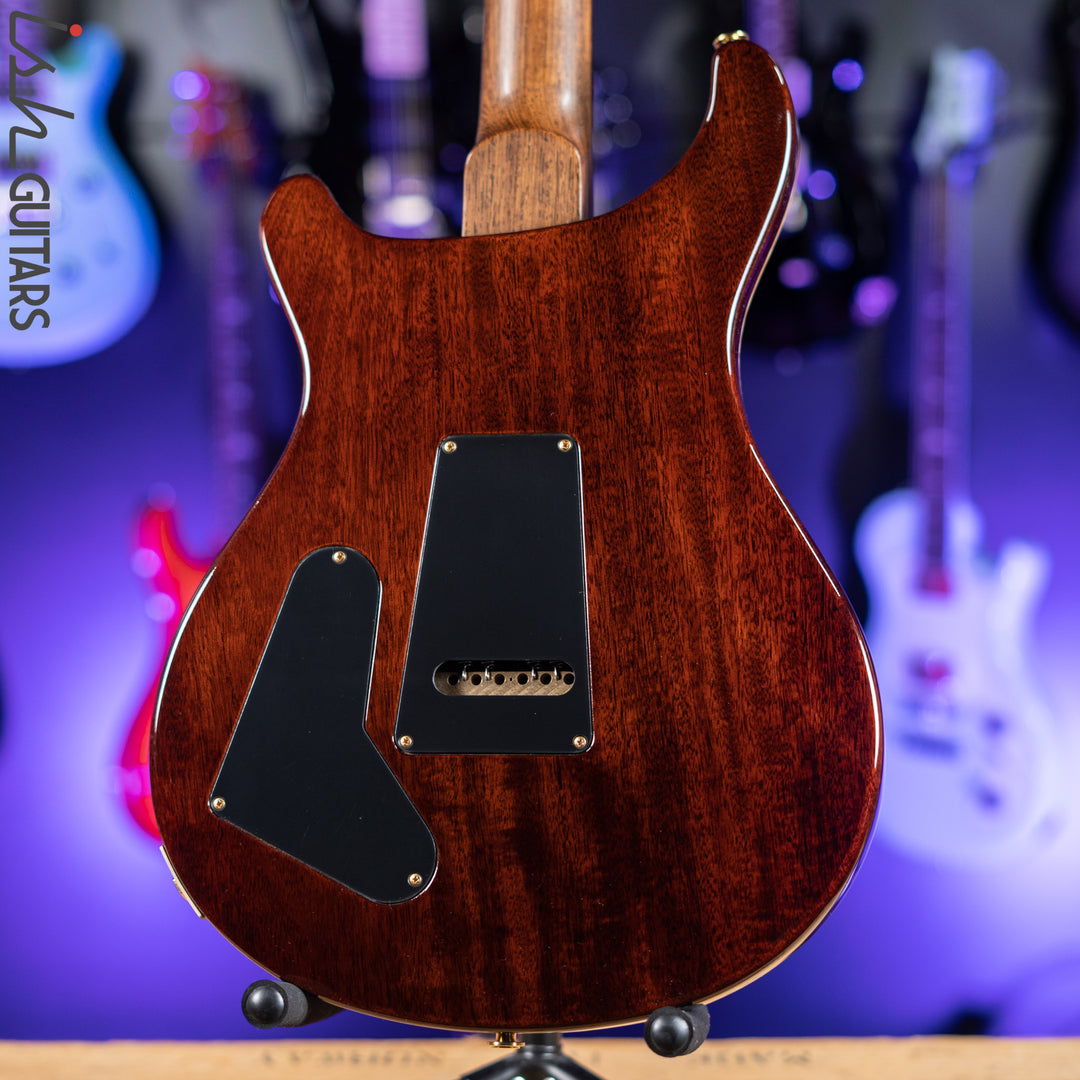 PRS Custom 22 Private Stock Tiger Eye Smoked Burst Birds On A Wire